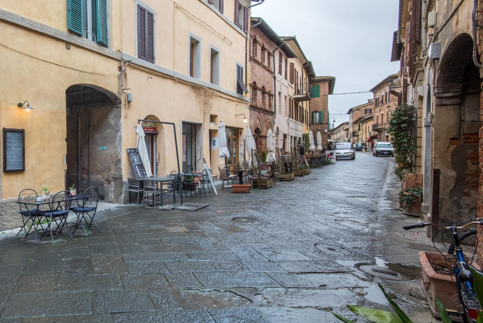La Casa Gialla Di Buonconvento Exterior foto