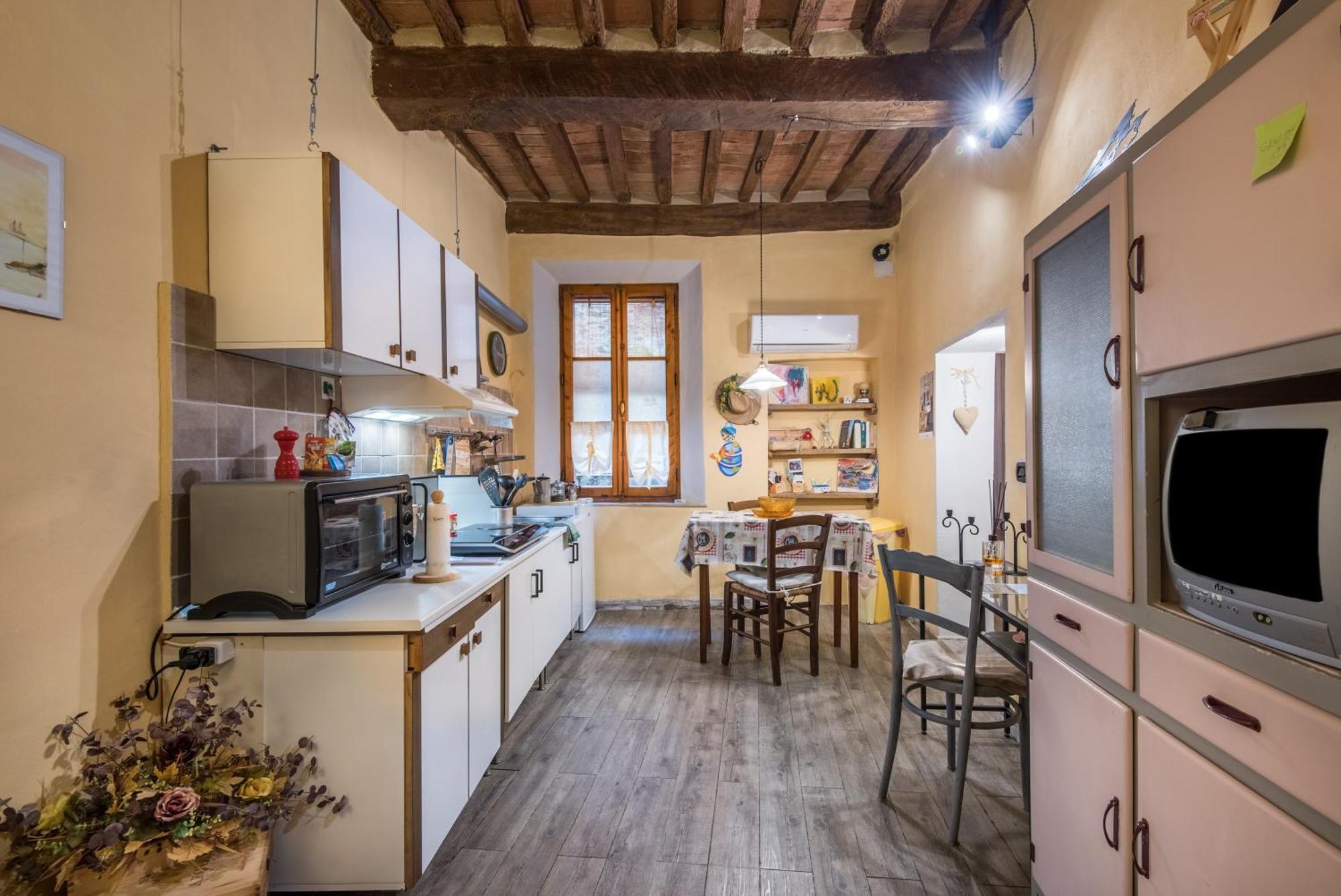 La Casa Gialla Di Buonconvento Exterior foto